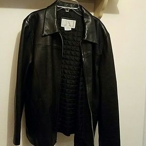 Leather jacket