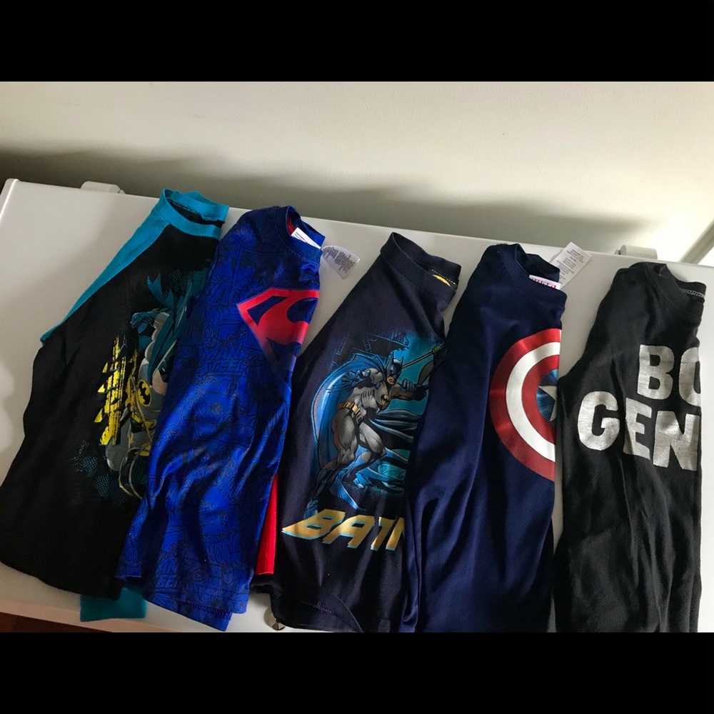 Bundle of Boys Long Sleeve Shirts