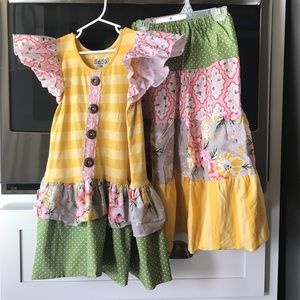 Cute girls 6x Sadi dress set!
