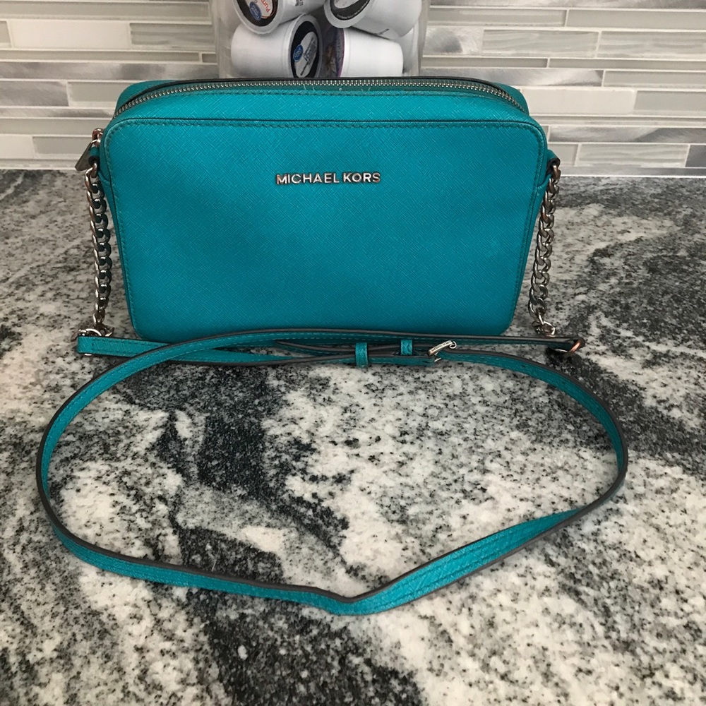 Michael Kors crossbody bag teal