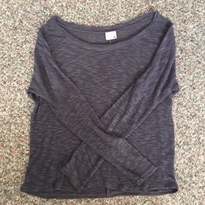 Simple gray long sleeve (Tilly's)