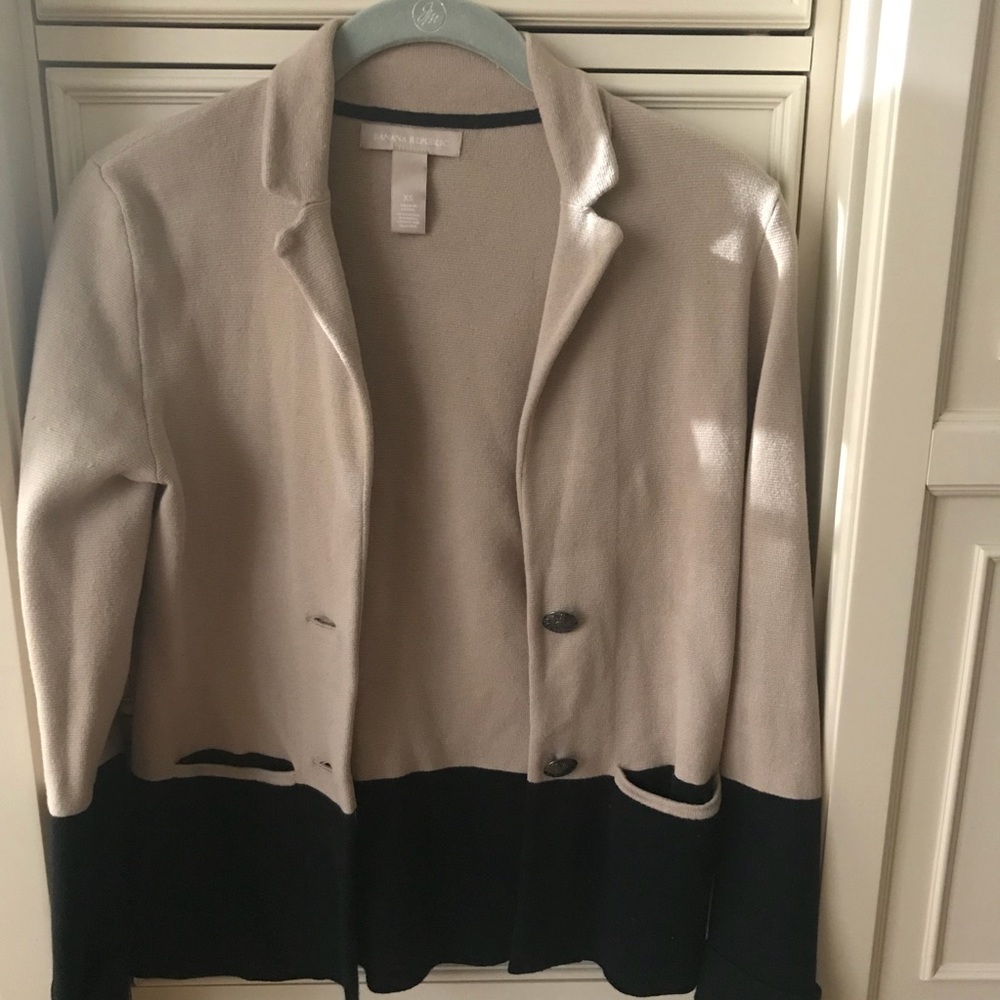 Banana Republic Sweater Blazer