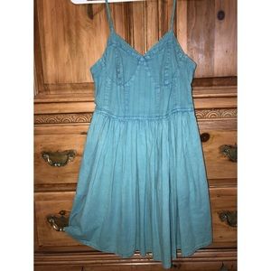 Cotton blue dress!