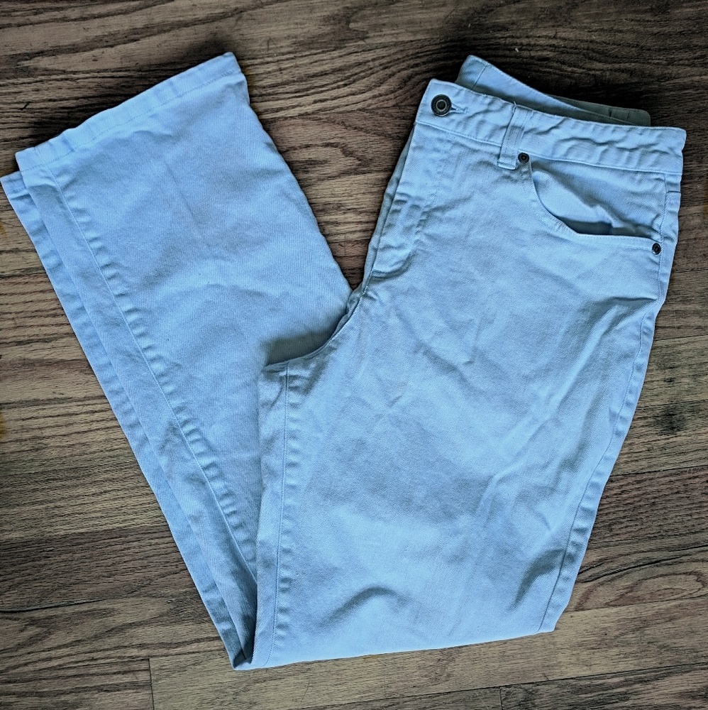 Talbots Size 12 Pastel Blue Jeans