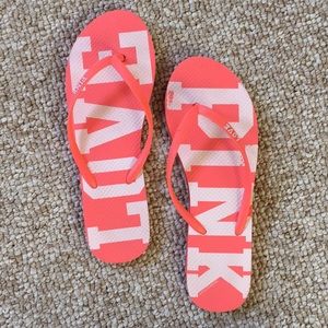 Victoria’s Secret PINK flip flops