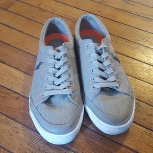 Polo Ralph Lauren taupe sneakers