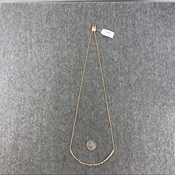 NWT Kendra Scott Amber Rose Gold Choker Necklace - Picture 4 of 6