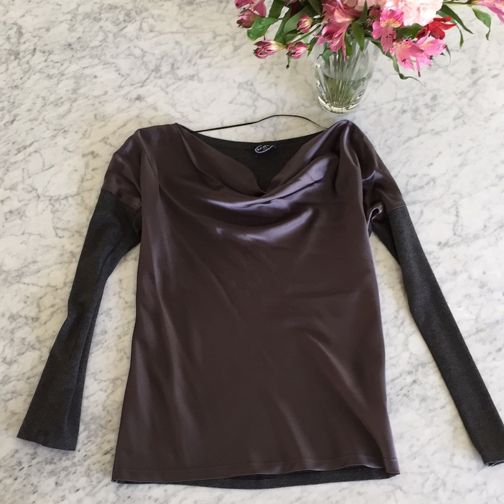 Scoop NYC cowl neck top