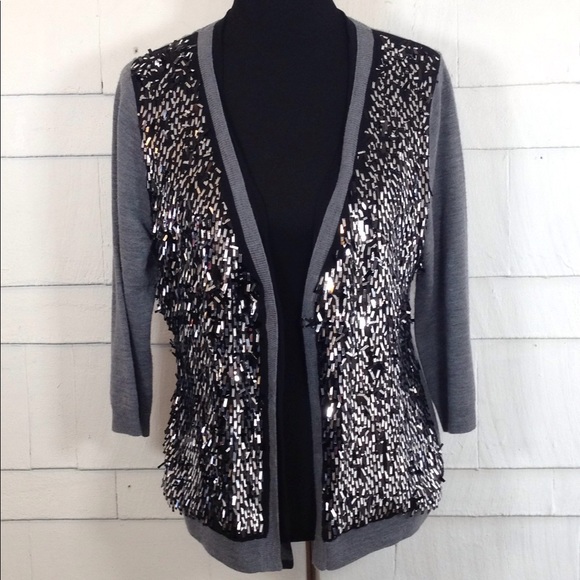 kate spade Sweaters - Kate spade sequin cardigan Large