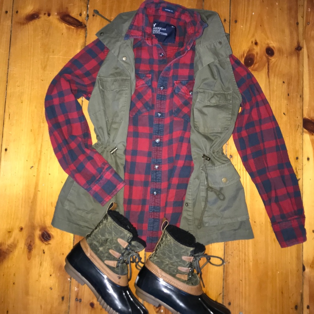 ❄️❄️Vintage style Flannel❄️❄️