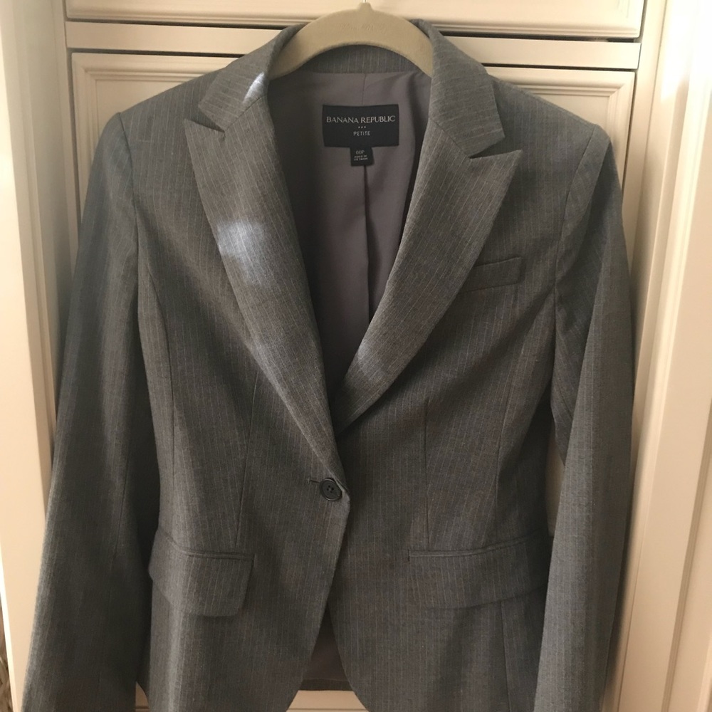 Banana Republic Wool Suit Blazer