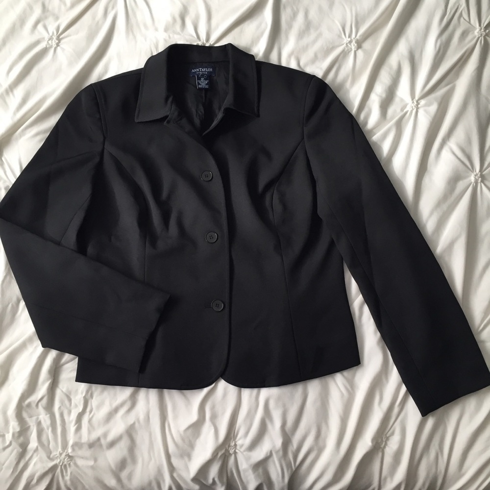 Ann Taylor Black Blazer / Suit Jacket