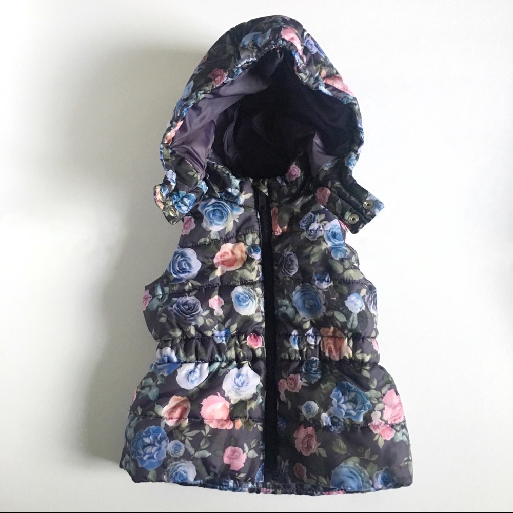 Girls’ H&M Floral Vest 2-3 Yrs