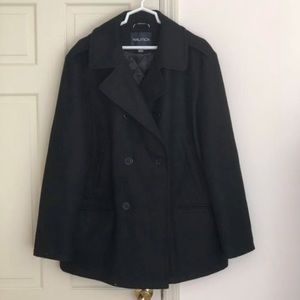 Men’s Nautica Warm Winter Peacoat