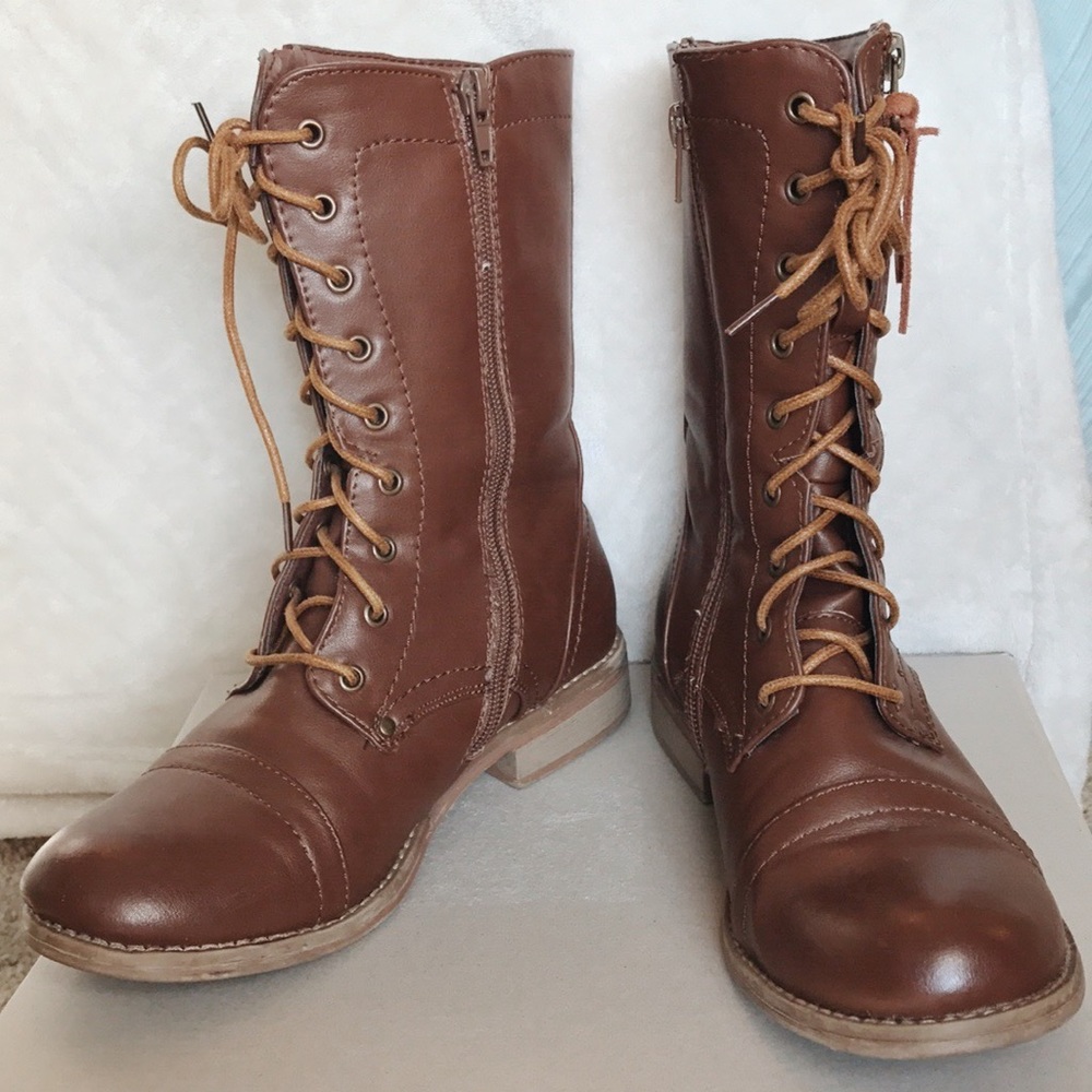 Cathy Jean Lace up boots