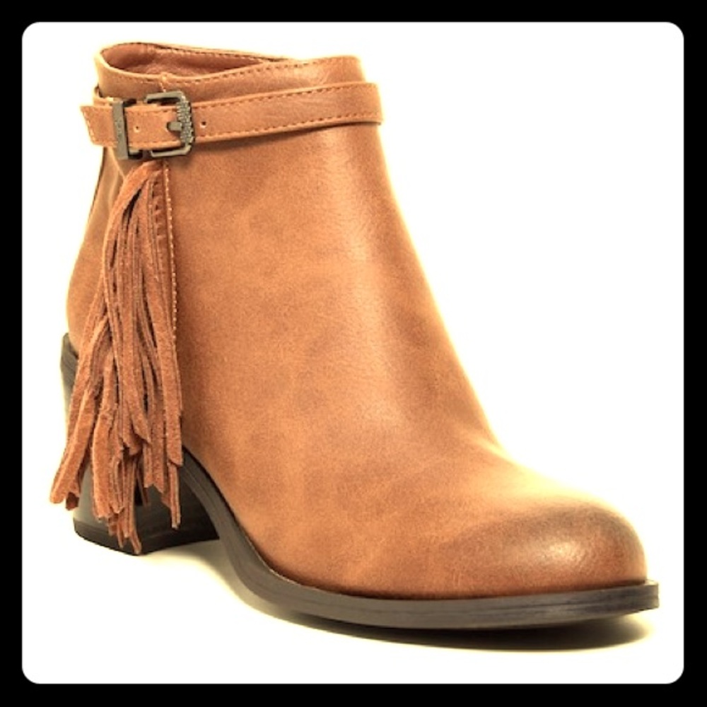 Fringe booties By Sam Edelman