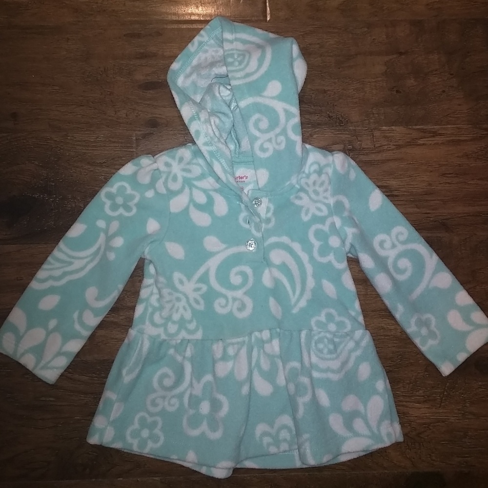 Carter's girls pullover with hoodie