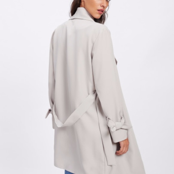 ❤️Jan Clearout/Belted Trench in Stone - Picture 4 of 5