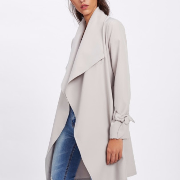 ❤️Jan Clearout/Belted Trench in Stone - Picture 5 of 5