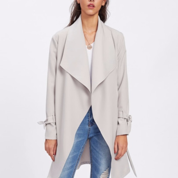 ❤️Jan Clearout/Belted Trench in Stone - Picture 3 of 5