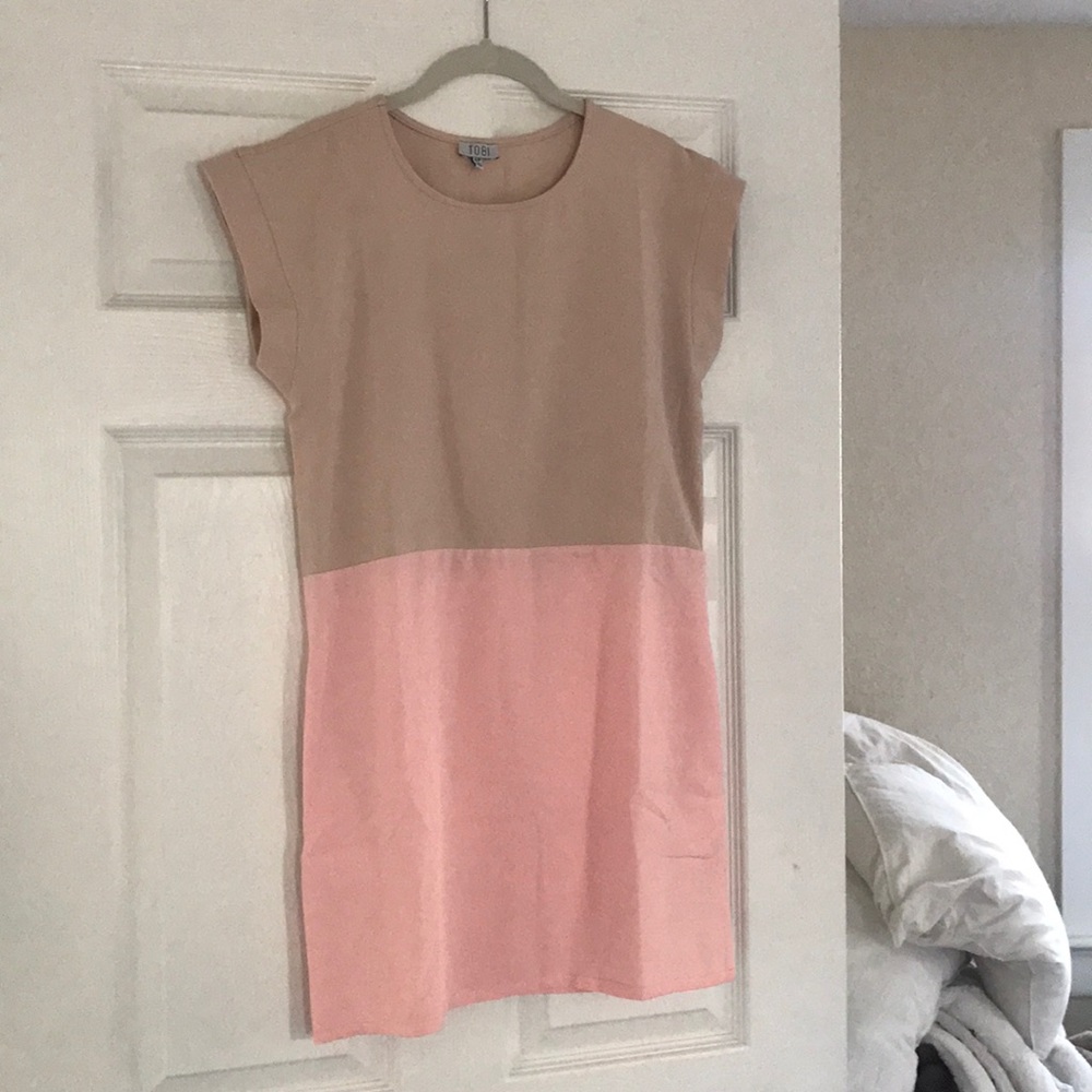 Tan and pink shift