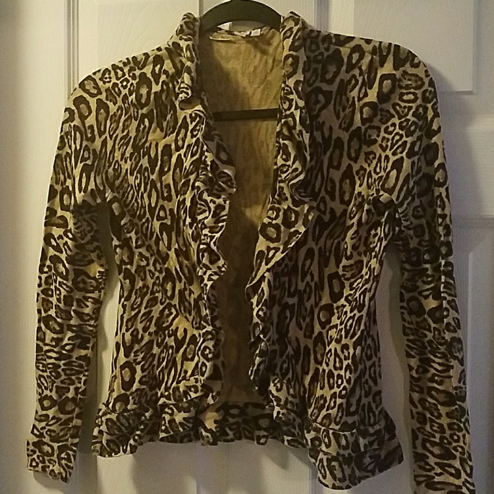 Leopard Print Sweater