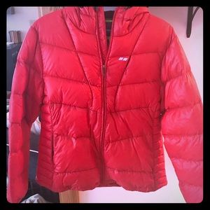 Koppen Women’s Down Coat bright red Size XL
