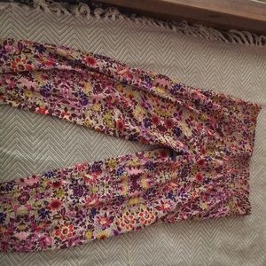 Billabong harem pants/pretty floral print