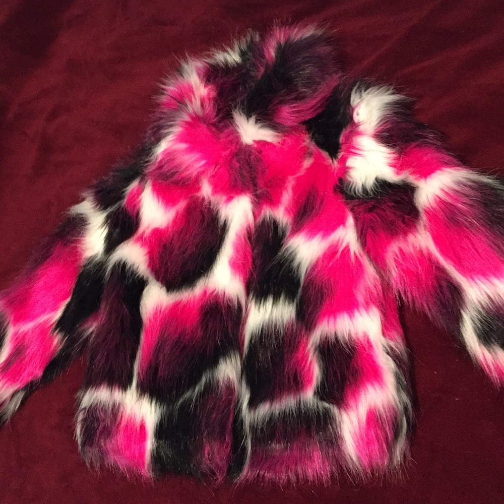 New multi colored girls jacket