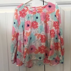 Gymboree girls colorful top size 5.