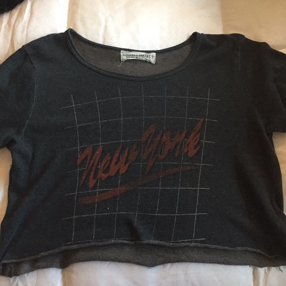 New York crop top