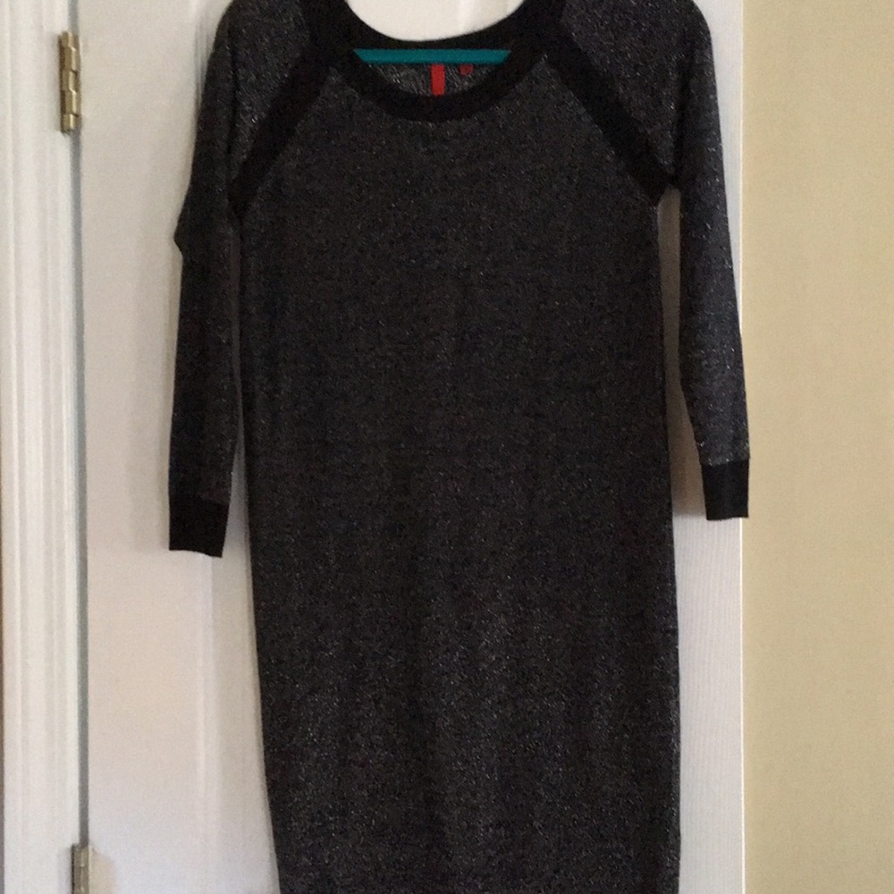 Sparkly sweater dress