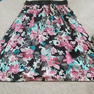 LulaRoe Lola floral print