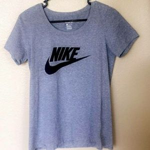 Grey Nike shirt