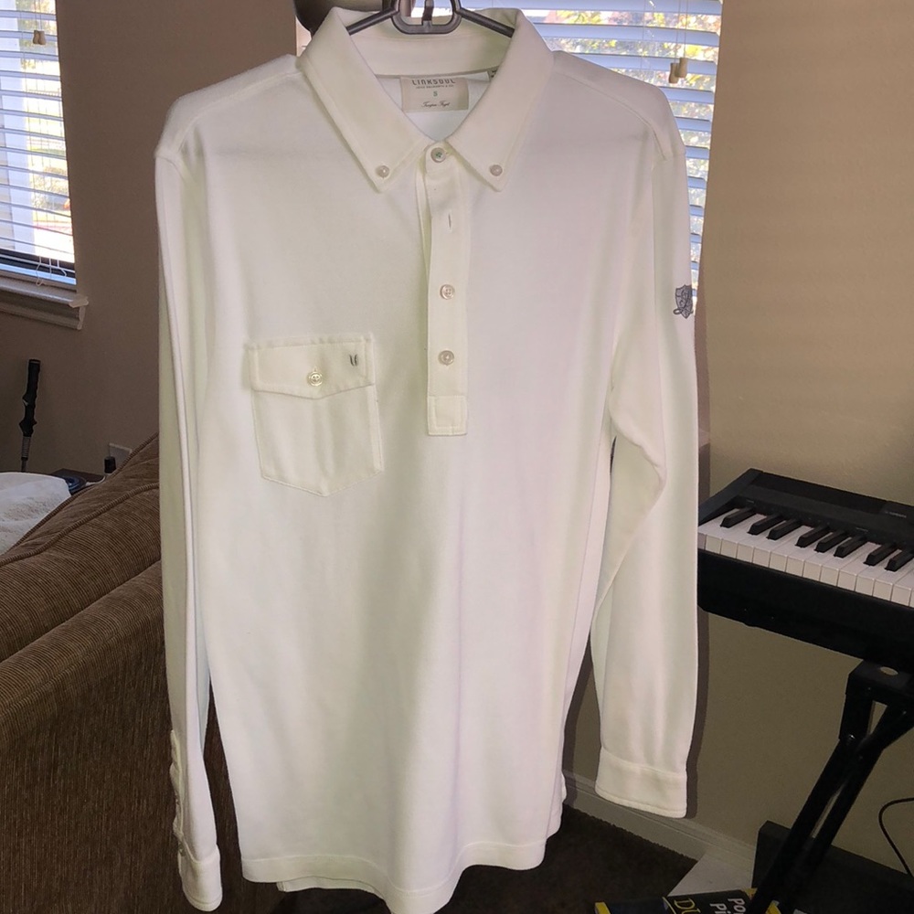 NWOT Linksoul 1/4 button long sleeve shirt