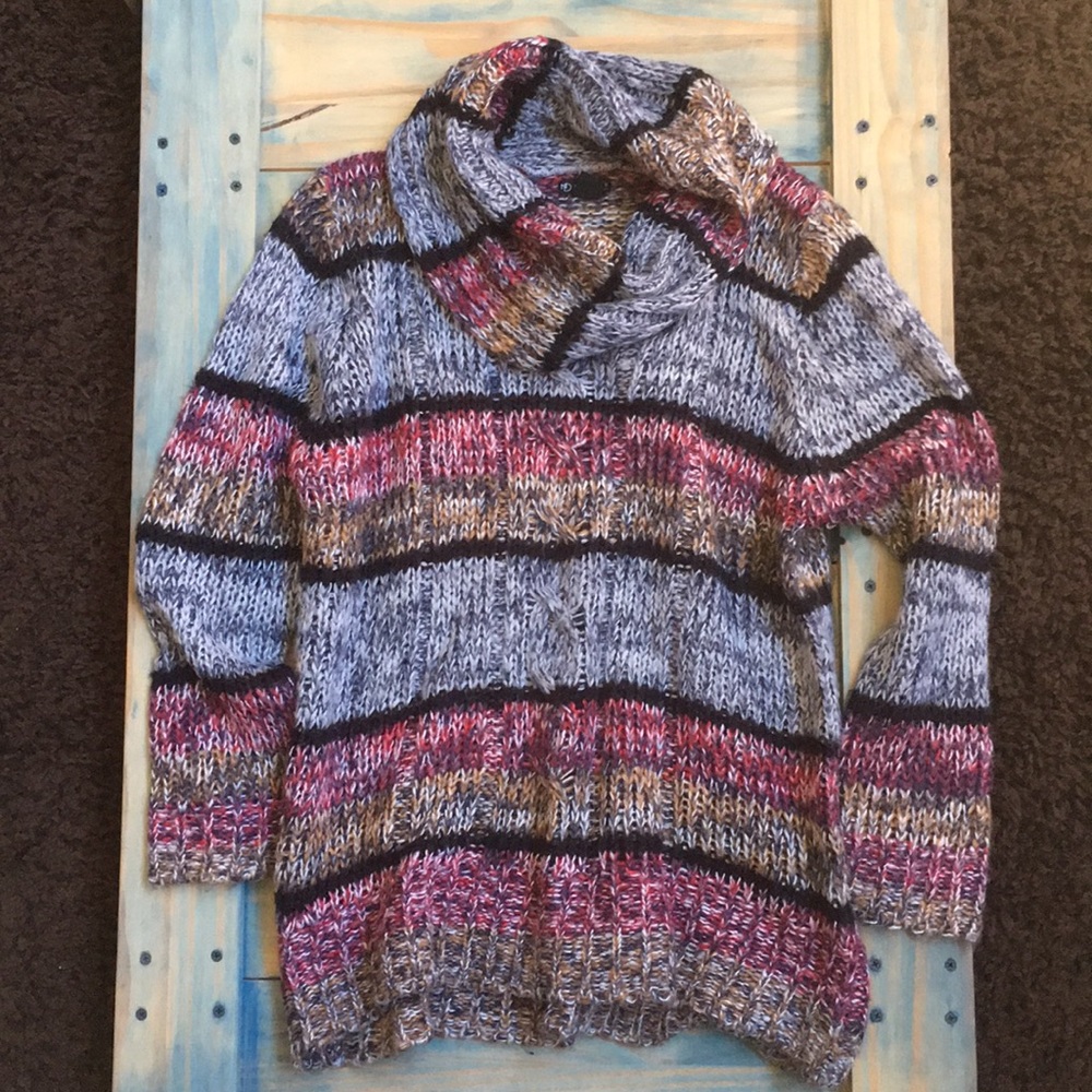 Cowl neck sweater