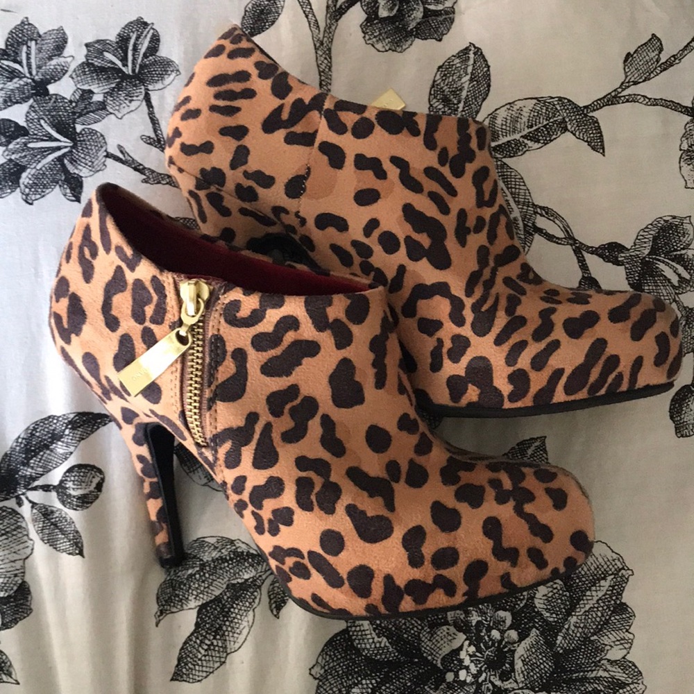 Christan Siriano Cheetah Print Heels