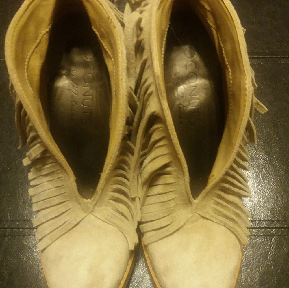 Fringe Ankle Booties