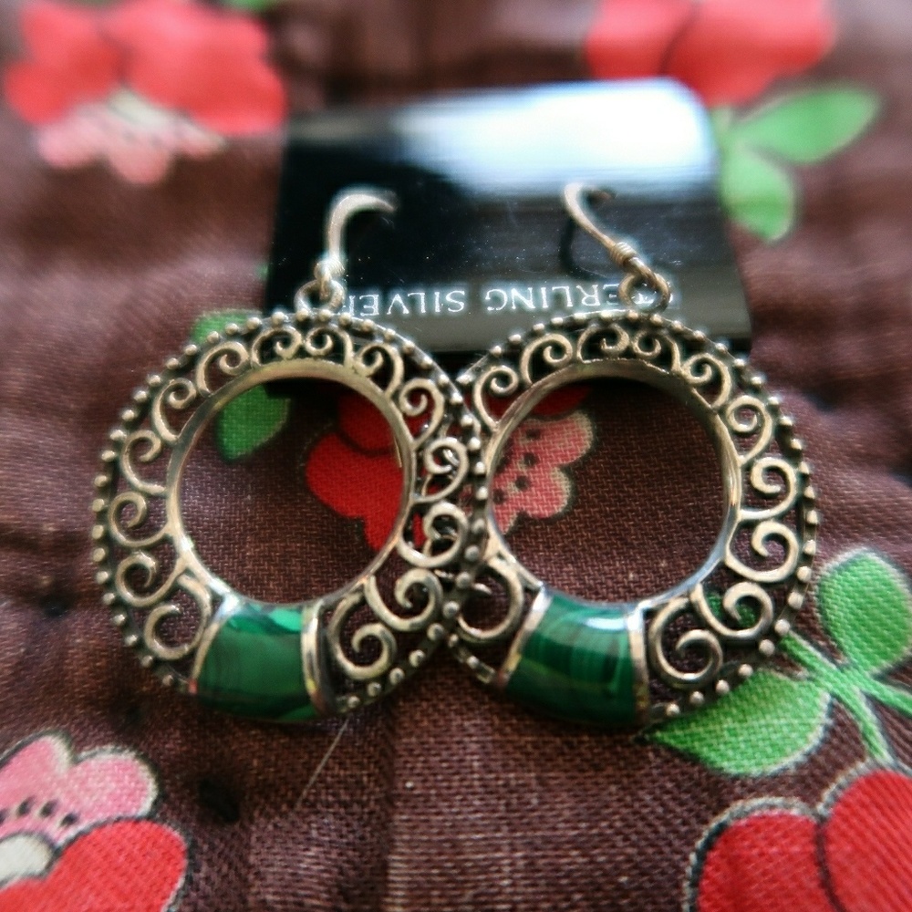 Sterling silver earrings