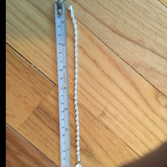 RESTOCKED🌟Solid Sterling 925 Rope Chain Bracelet - Picture 4 of 4