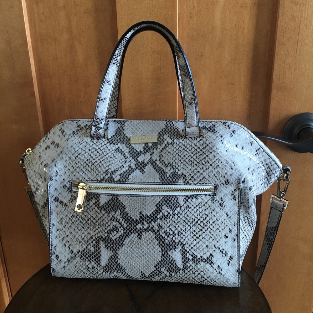 Genuine GORGEOUS kate spade Leather Snakeskin Bag