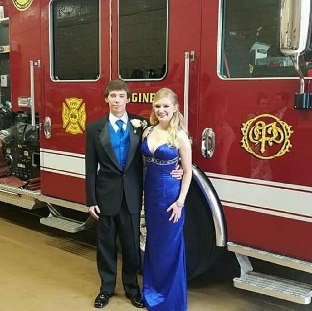 Blue Prom Dress
