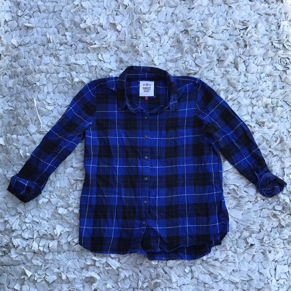 Blue Winter Flannel