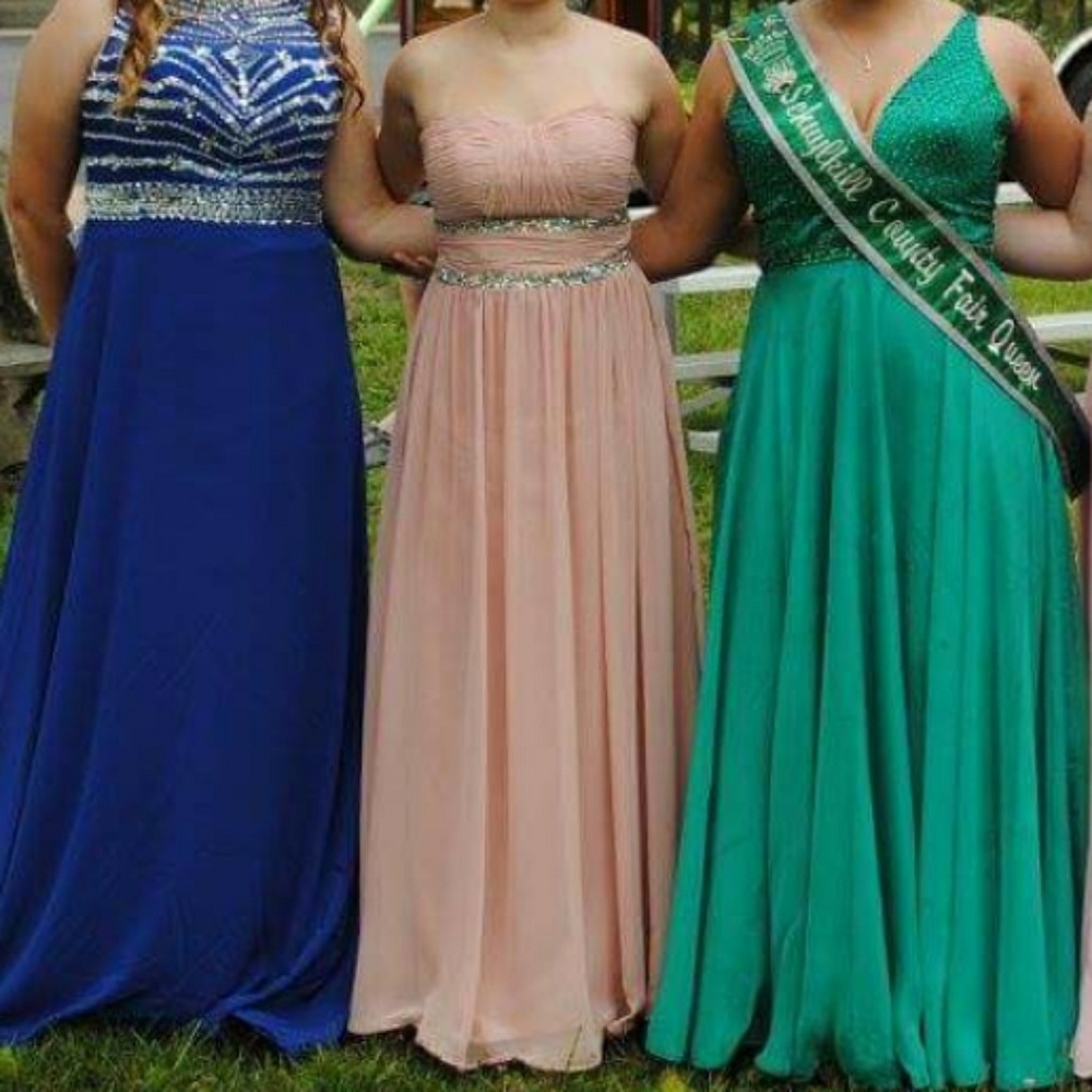 Blush Prom Dress