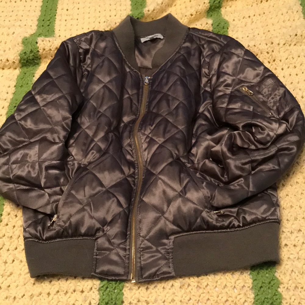 Olive green jacket from Charlotte Russe