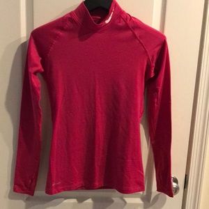 Woman's pink Nike compression top. Dri-fit size M