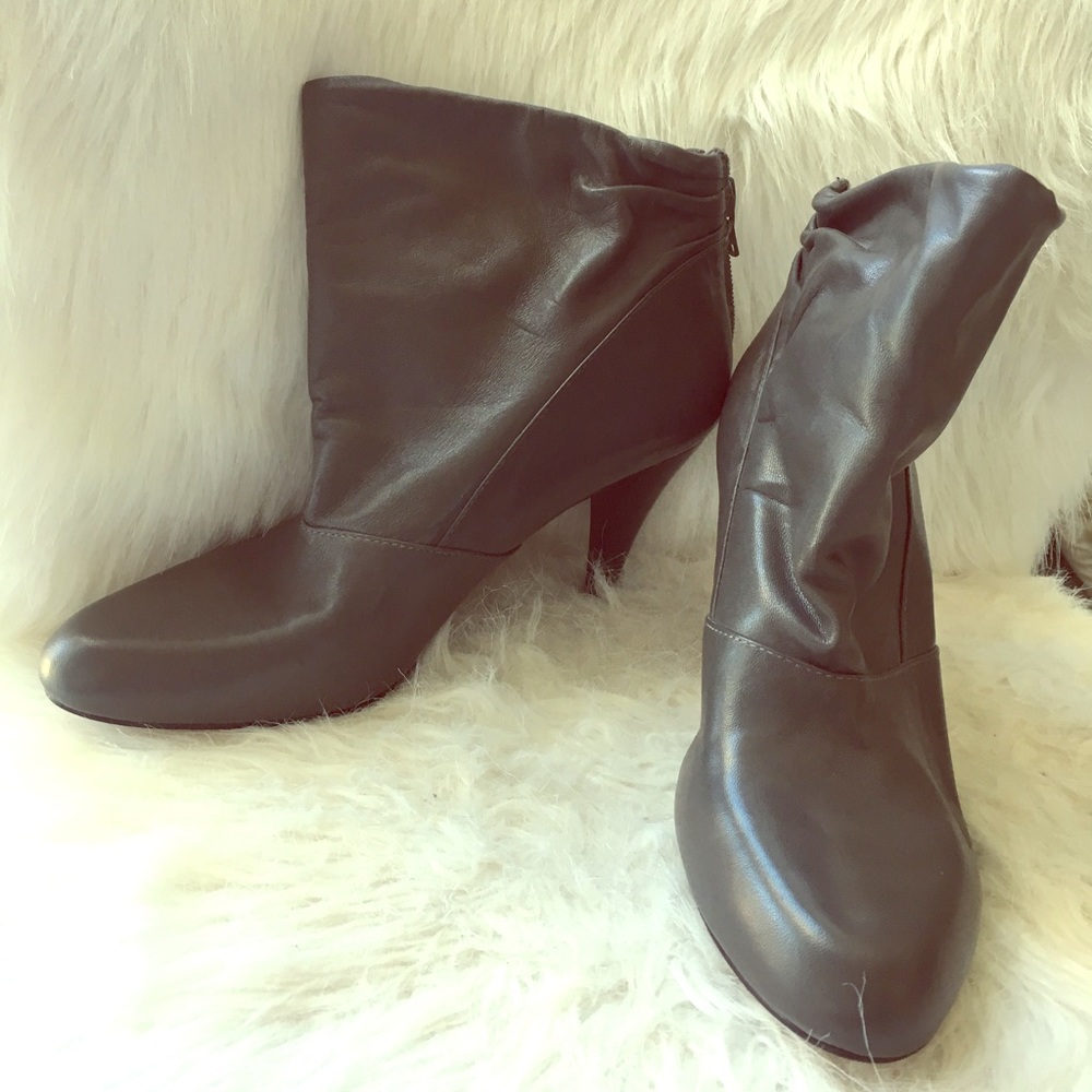 Grey Ankle Boots