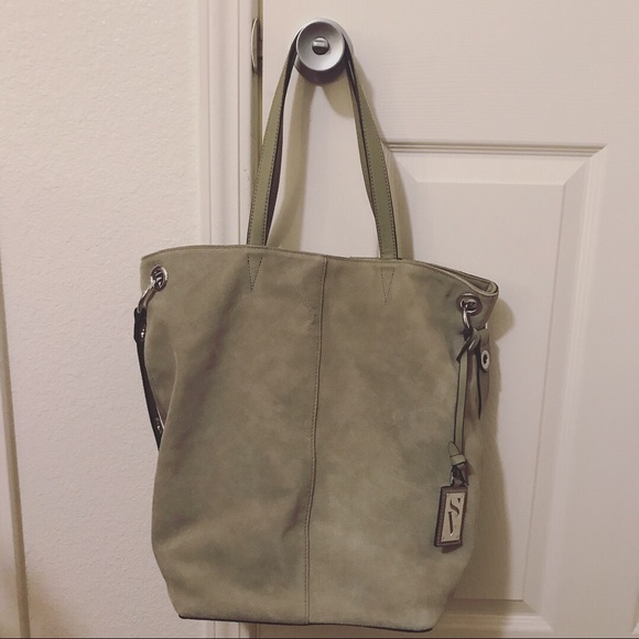 Simply Vera Vera Wang Oakland Suede Tote - Picture 2 of 5