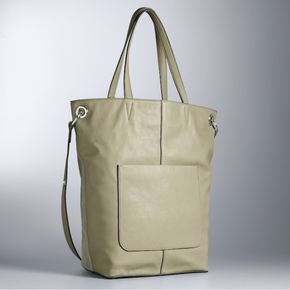 Simply Vera Vera Wang Oakland Suede Tote - Picture 4 of 5