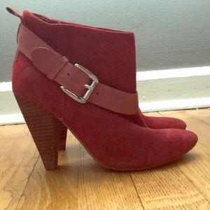 GUESS Carolyn Suede Booties